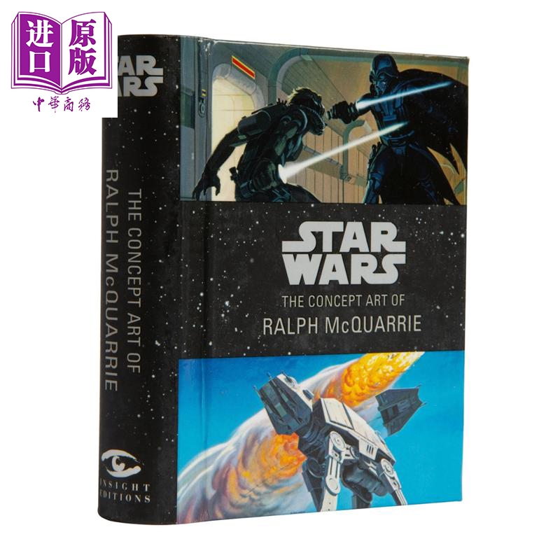 星球大战 拉尔夫·麦夸里概念艺术 迷你书 Star Wars The Concept Art of Ralph McQuarrie Mini Book 英文原版 【中商原版】