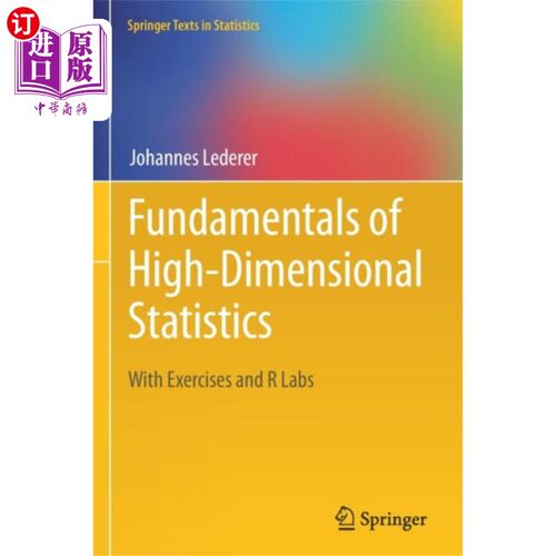 海外直订Fundamentals of High-Dimensional Statistics 高维统计基础