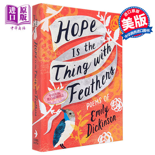 Hope Is the Thing with Feathers: The Complete Poems of Emily Dickinson 英文原版 希望是只小鸟：艾米莉·狄金森【中商?