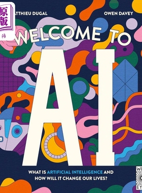 欢迎来到人工智能 Owen Davey Welcome to AI What is Artificial Intelligence 英文原版进口 科学读物 科普图书【中商原版?
