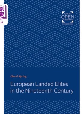 海外直订医药图书European Landed Elites in the Nineteenth Century 19世纪欧洲地主精英
