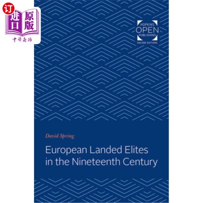 海外直订医药图书European Landed Elites in the Nineteenth Century 19世纪欧洲地主精英