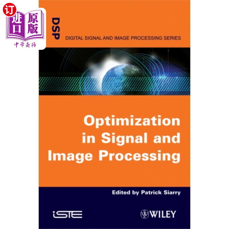 海外直订Optimisation in Signal and Image Processing 信号和图像处理中的优化