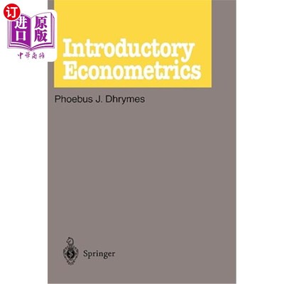 海外直订Introductory Econometrics 计算机经济学导论