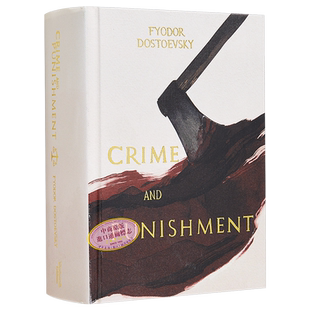 经典小说收藏版系列 罪与罚 23年新出版 英文原版 Wordsworth Crime and Punishment F Dostoevsky【中商原版】