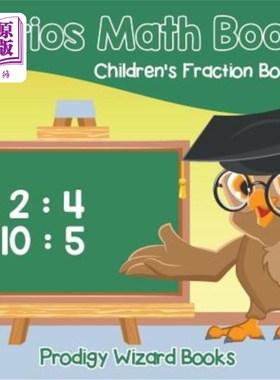 海外直订Ratios Math Book Children's Fraction Books 比率数学书儿童分数书
