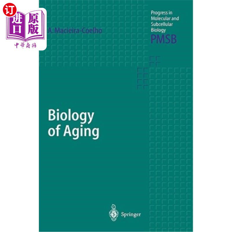 海外直订Biology of Aging 衰老的生物学