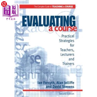 海外直订Evaluating a Course 评估课程