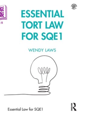 海外直订Essential Tort Law for Sqe1 sq1的基本侵权法