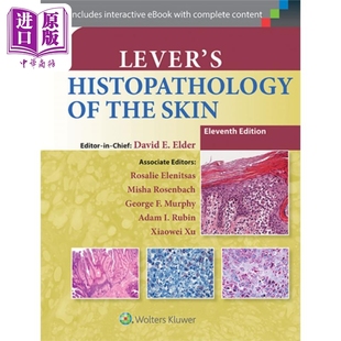 Skin 第11版 中商原版 David Elder Lever皮肤组织病理 Histopathology the 现货 英文原版 Lever