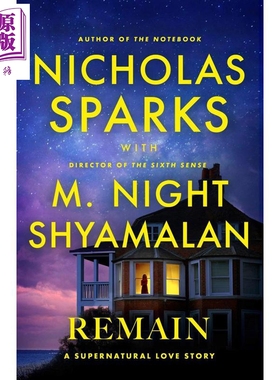 预售 留下 爱情小说恋恋笔记本的作者 Remain 英文原版 Nicholas Sparks【中商原版】