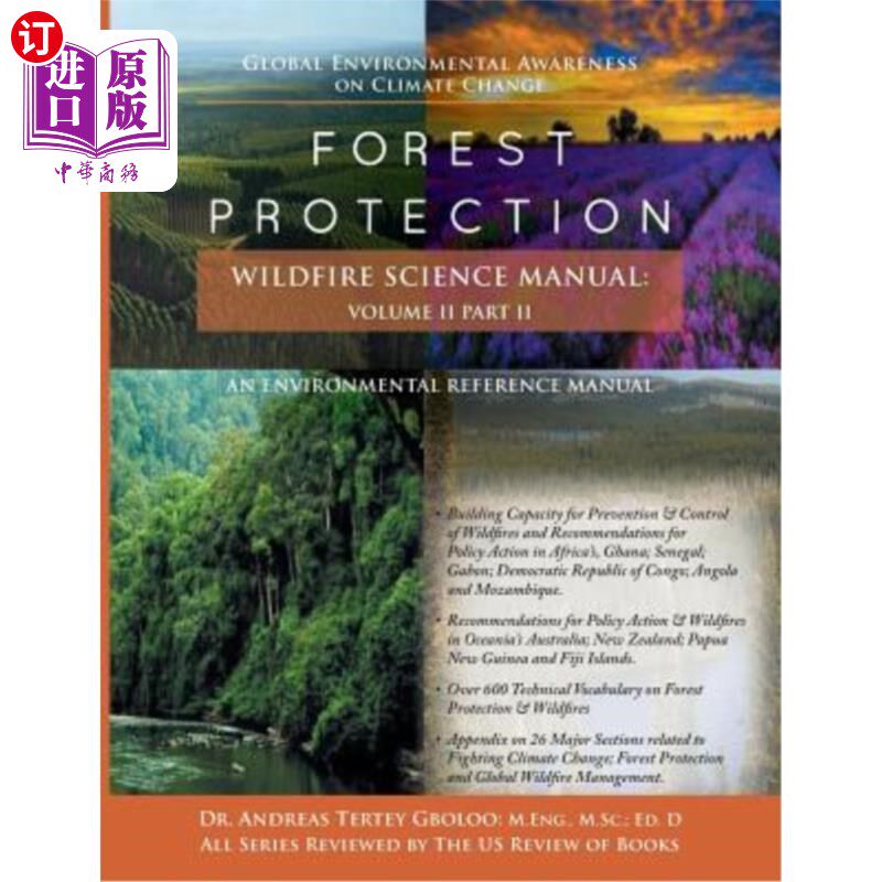海外直订Global Environmental Awareness on Climate Change: Forest Protection - Wildfire S 气候变化的全球环境意识:森
