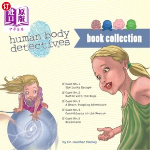 Collection 海外直订Human Book Detectives 人体侦探藏书 Body