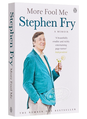 【中商原版】史蒂芬·弗莱自传 愚人自娱 英文原版 人物传记 More Fool Me Stephen Fry Penguin