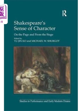 海外直订Shakespeare's Sense of Character 莎士比亚的性格
