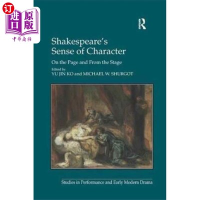 海外直订Shakespeare's Sense of Character 莎士比亚的性格