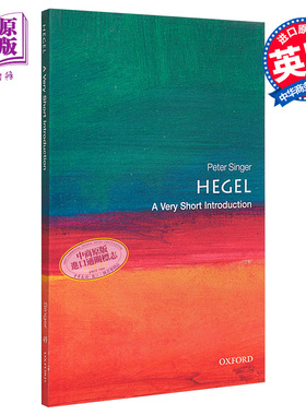 【中商原版】黑格尔 牛津通识读本 英文原版 Hegel: A Very Short Introduction Peter Singer OUP Oxford