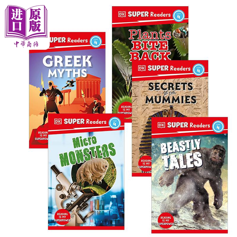 DK超阅小读者英文百科读物