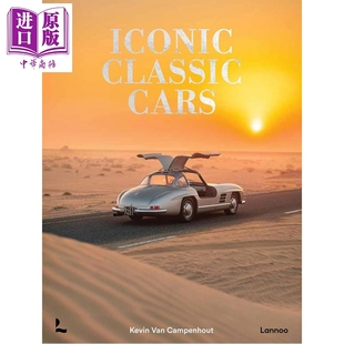 梅赛德斯 中商原版 英文原版 标志性经典 汽车 Kevin Iconic 奔驰 Campenhout 预售 Classic van Cars