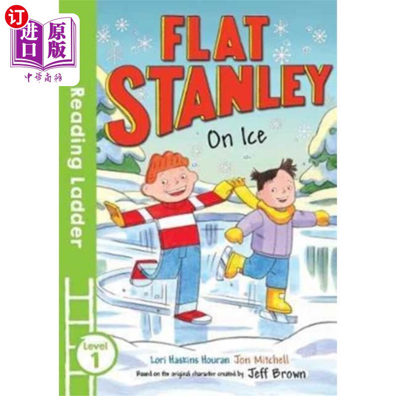 海外直订Flat Stanley On Ice 冰上的平坦赤柱 - 实物图