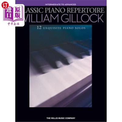 海外直订Classic Piano Repertoire - William Gillock: National Federation of Music Clubs 2 经典钢琴曲目-威廉·吉洛克：