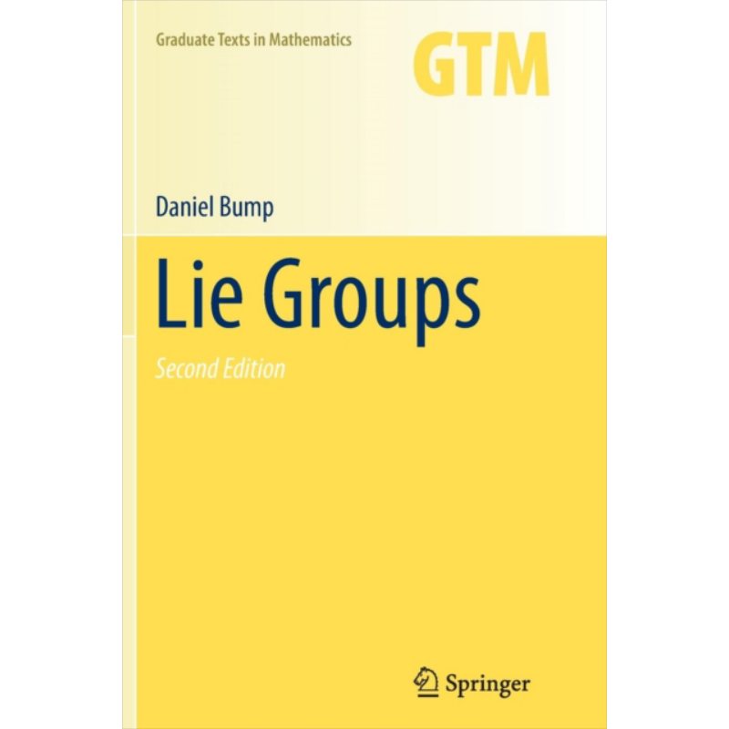 现货 李群 第2版 Lie Groups 英文原版 Daniel Bump【中商原版】