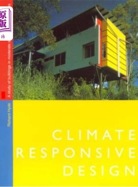 海外直订Climate Responsive Design: A Study of Buildings in Moderate and Hot Humid Climat 气候响应设计：中湿热气候下