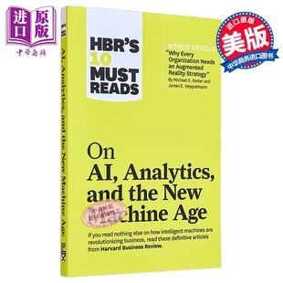 Hbr 人工智能 英文原版 Age 哈佛商业评论10篇 Machine Must 分析和新机器时代 Analytics Reads 中商原版 New
