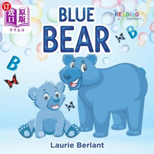 熊 蓝色 海外直订Blue Bear