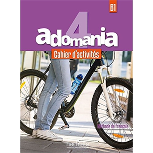 预售 Adomania Niveau 4 Cahier d activite audio Parcours digital 法文原版 Himber Gallon Reboul【中商原版】
