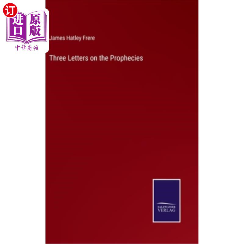 海外直订Three Letters on the Prophecies 关于预言的三封信
