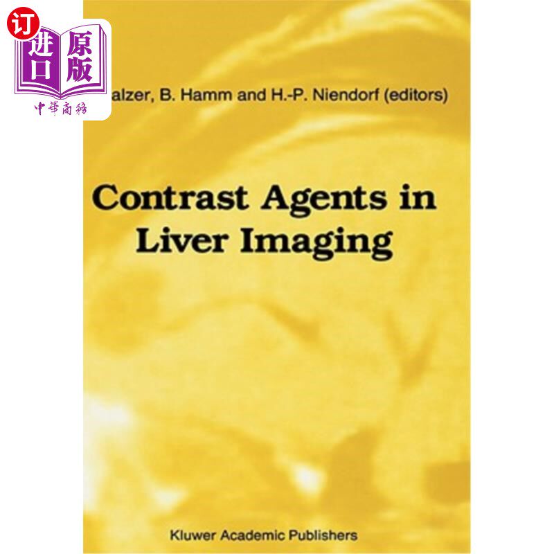 海外直订医药图书Contrast Agents in Liver Imaging 肝脏造影剂