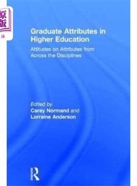 海外直订Graduate Attributes in Higher Education 高等教育中的毕业生属性