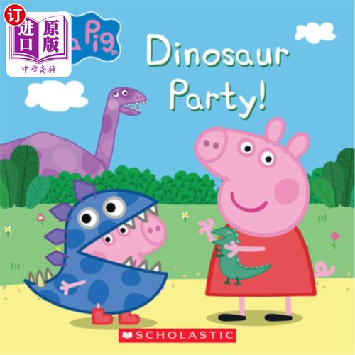 海外直订Peppa Pig: Dinosaur Party 《小猪佩奇:恐龙派对