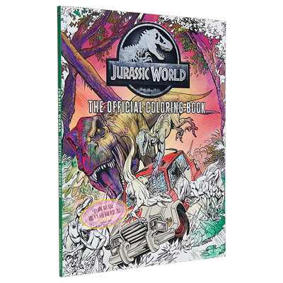 预售 侏罗纪世界 涂色书 英文原版 Jurassic World The  Coloring Book Insight Editions 涂色书 影视相关 【中商原版】