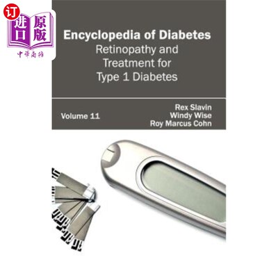 海外直订医药图书Encyclopedia of Diabetes: Volume 11 (Retinopathy and Treatment for Type 1 Diabet 糖尿病百科全书：第