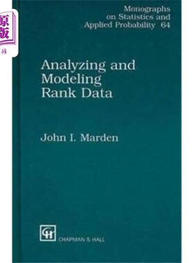 海外直订Analyzing and Modeling Rank Data 分析和建模等级数据
