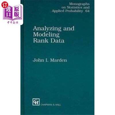 海外直订Analyzing and Modeling Rank Data 分析和建模等级数据