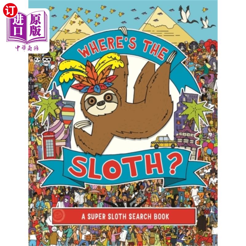 海外直订Where's the Sloth? 树懒在哪儿?