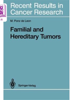 海外直订医药图书Familial and Hereditary Tumors 家族性和遗传性肿瘤
