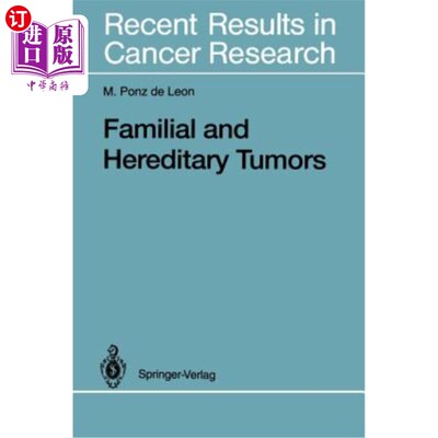 海外直订医药图书Familial and Hereditary Tumors 家族性和遗传性肿瘤