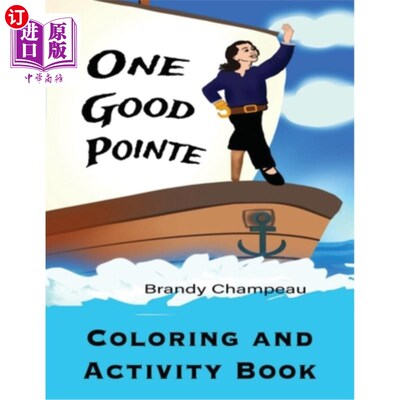 海外直订One Good Pointe Coloring and Activity Book 一本好的足尖着色和活动手册