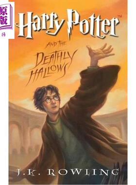 哈利波特与死亡圣器 7 大字版 Large Print Harry Potter and the Deathly Hallows 英文原版 J K Rowling 罗琳【中商原版】