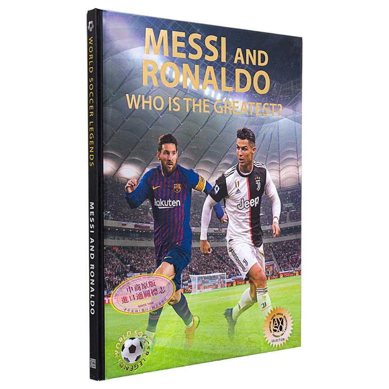 预售 梅西和罗纳尔多 谁是伟大的 Messi and Ronaldo Who Is The Greatest 英文原版 Illugi Jokulsson 足球【中商原版】