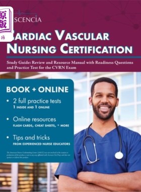 海外直订医药图书Cardiac Vascular Nursing Certification Study Guide: Review and Resource Manual w 心血管护理认证研究
