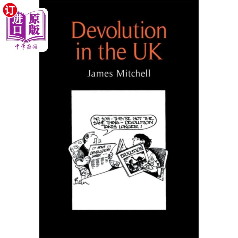 海外直订Devolution in the Uk 英国的权力下放 书籍/杂志/报纸 生活类原版书 原图主图