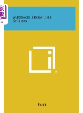 海外直订Message from the Sphinx 狮身人面像传来的信息