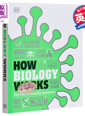 DK 生物学如何运作 How Biology Works 英文原版 百科 科普 万物如何运作系列 生命自然科学【中商原版】