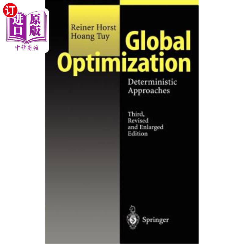 海外直订Global Optimization: Deterministic Approaches 全局优化:确定性方法