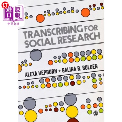海外直订Transcribing for Social Research 为社会研究抄写